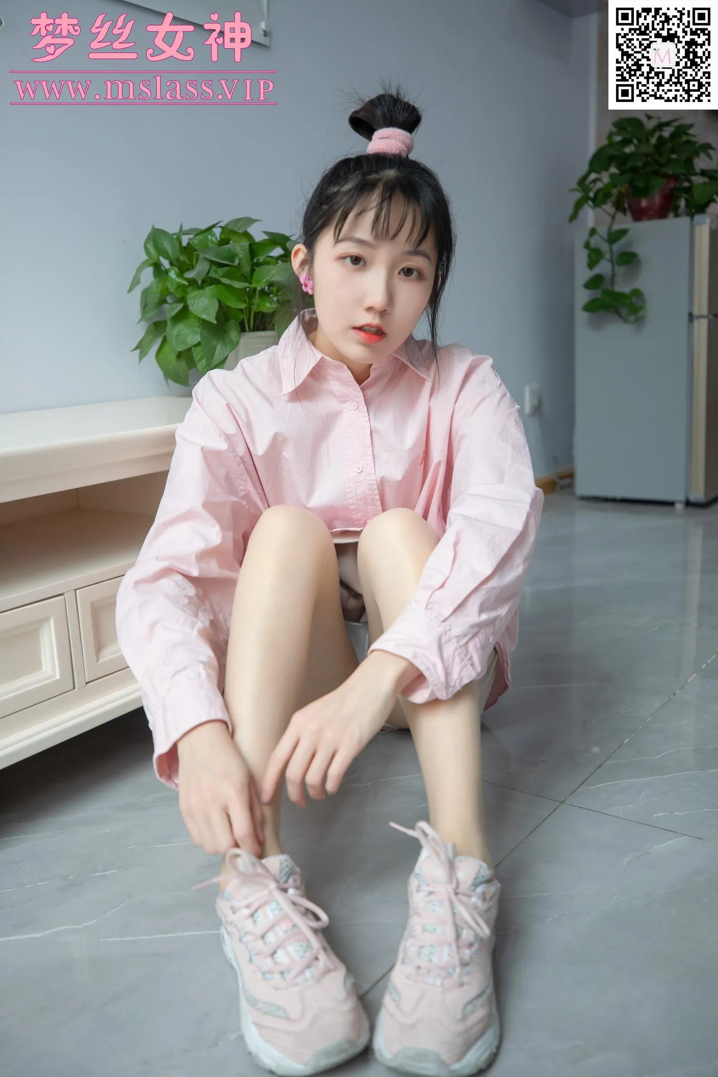 [MSLASS梦丝女神] 2020.10.22 NO.130 莹仙女 粉粉的 [66P]插图3